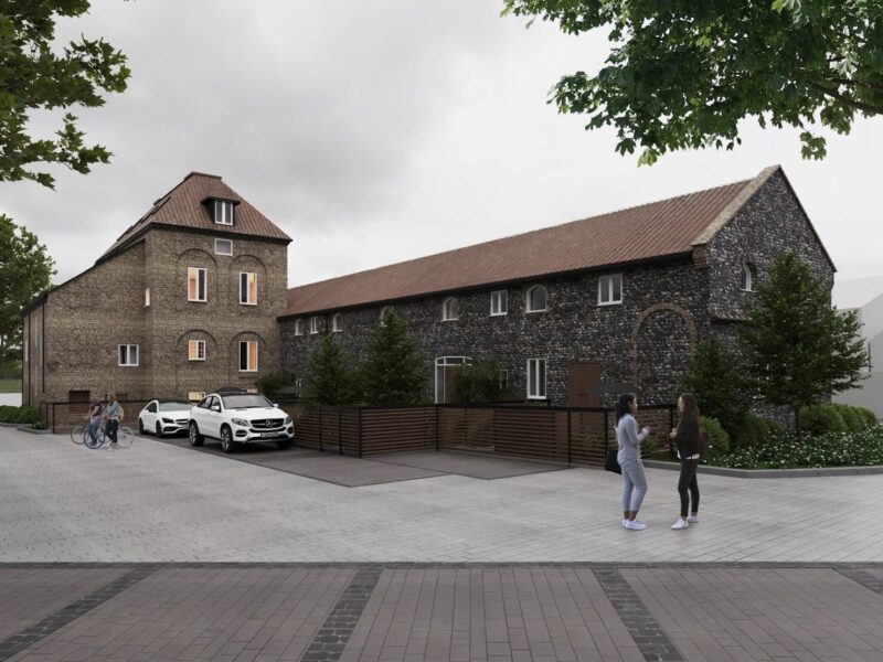 Rear Elevation The Maltings (1)